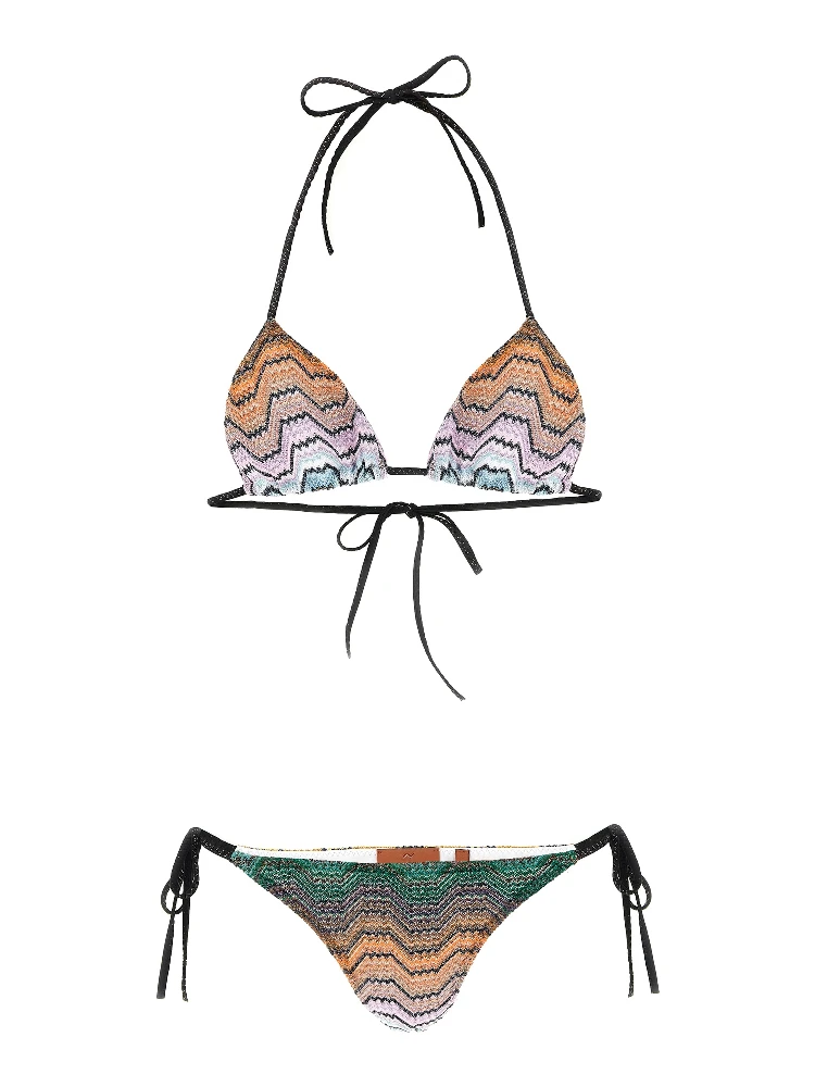 Multicolor Viscose Bikini