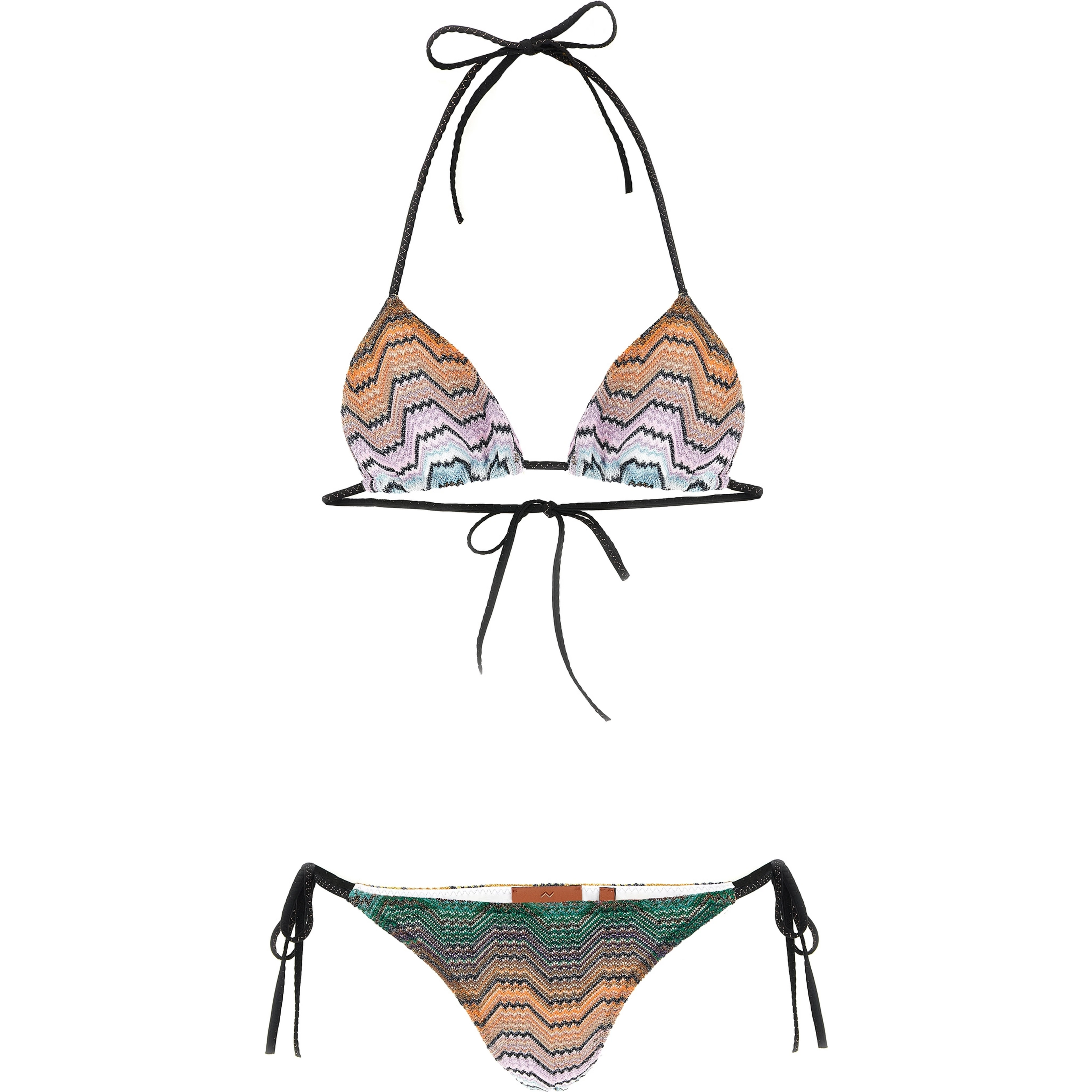 Multicolor Viscose Bikini