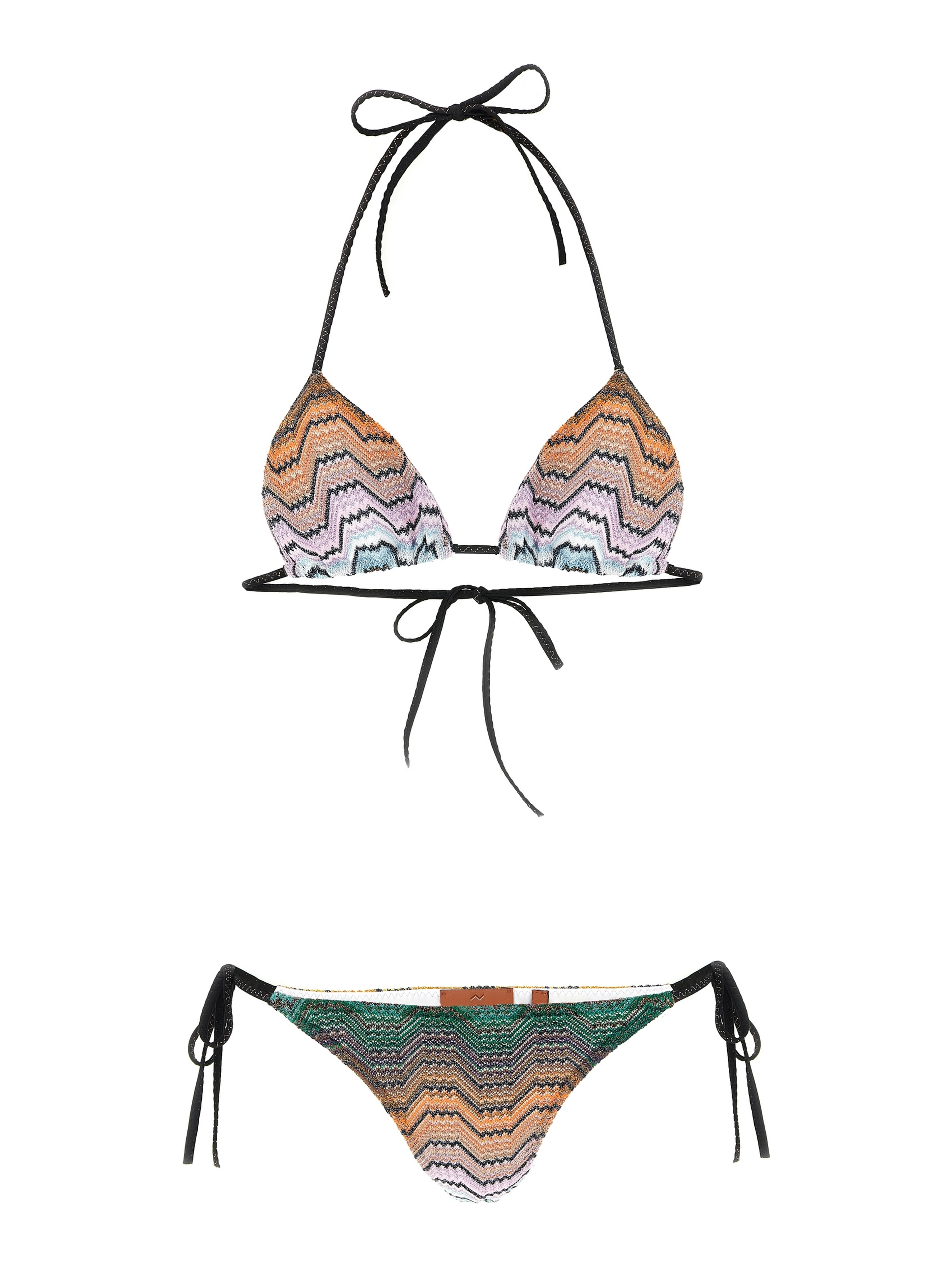 Multicolor Viscose Bikini