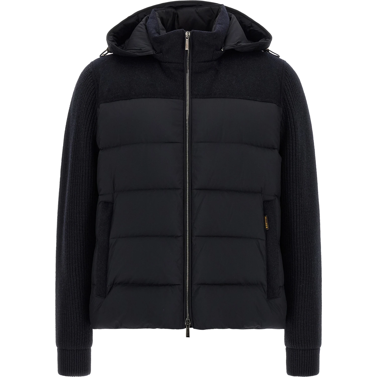 Blue Wool Full-Length Jacket