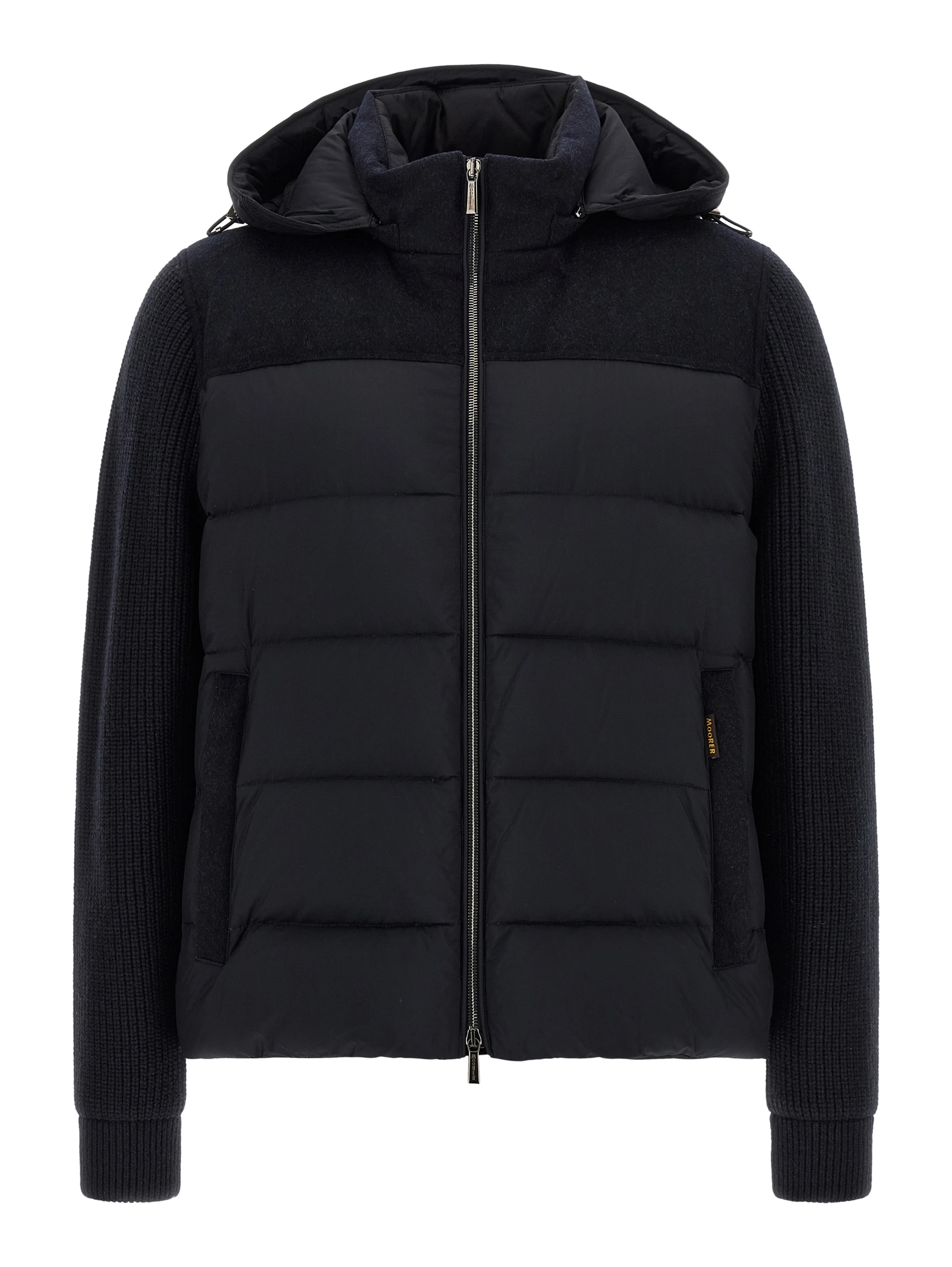 Blue Wool Full-Length Jacket