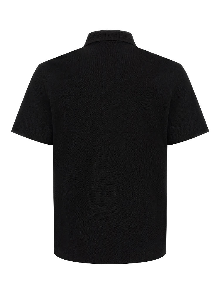 Black Cotton Polo Shirt alternative
