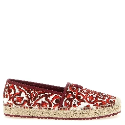 Multicolor Cotton Espadrilles