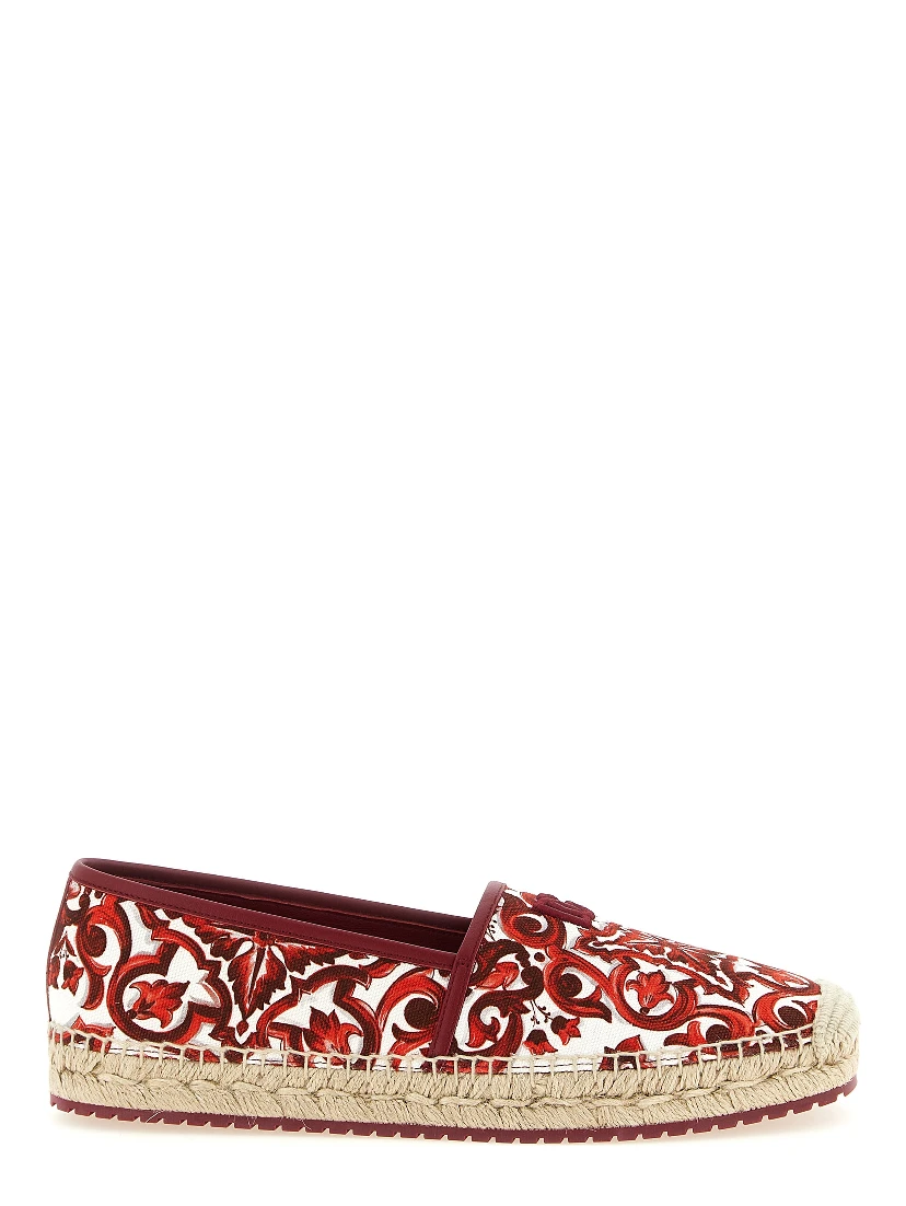 Multicolor Cotton Espadrilles