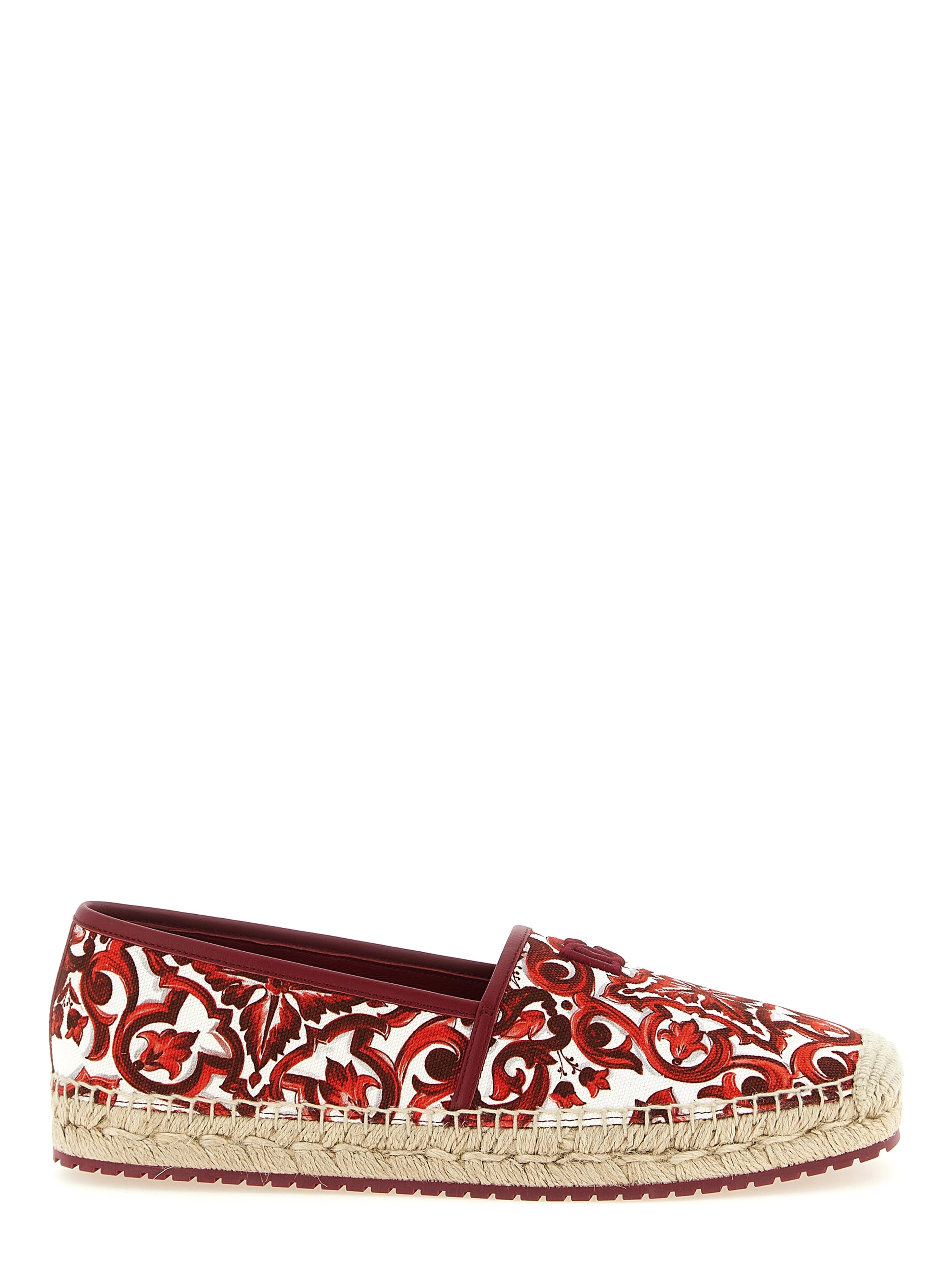 Multicolor Cotton Espadrilles