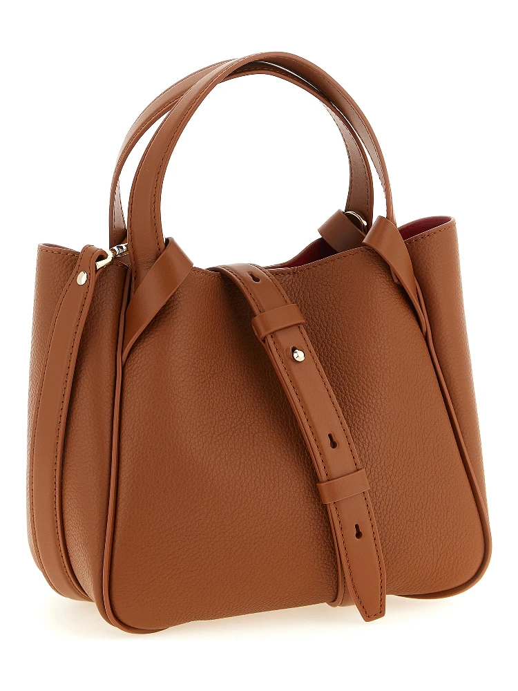Brown Calfskin Tote Bag alternative