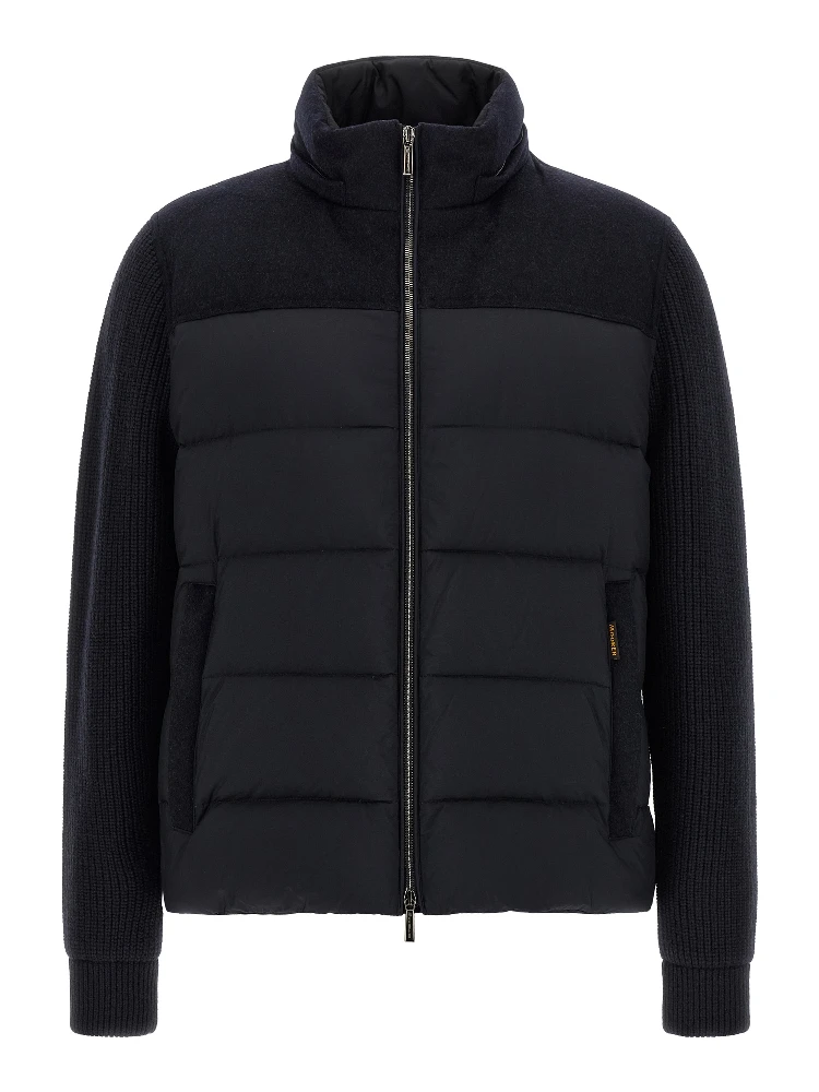 Blue Wool Full-Length Jacket alternative