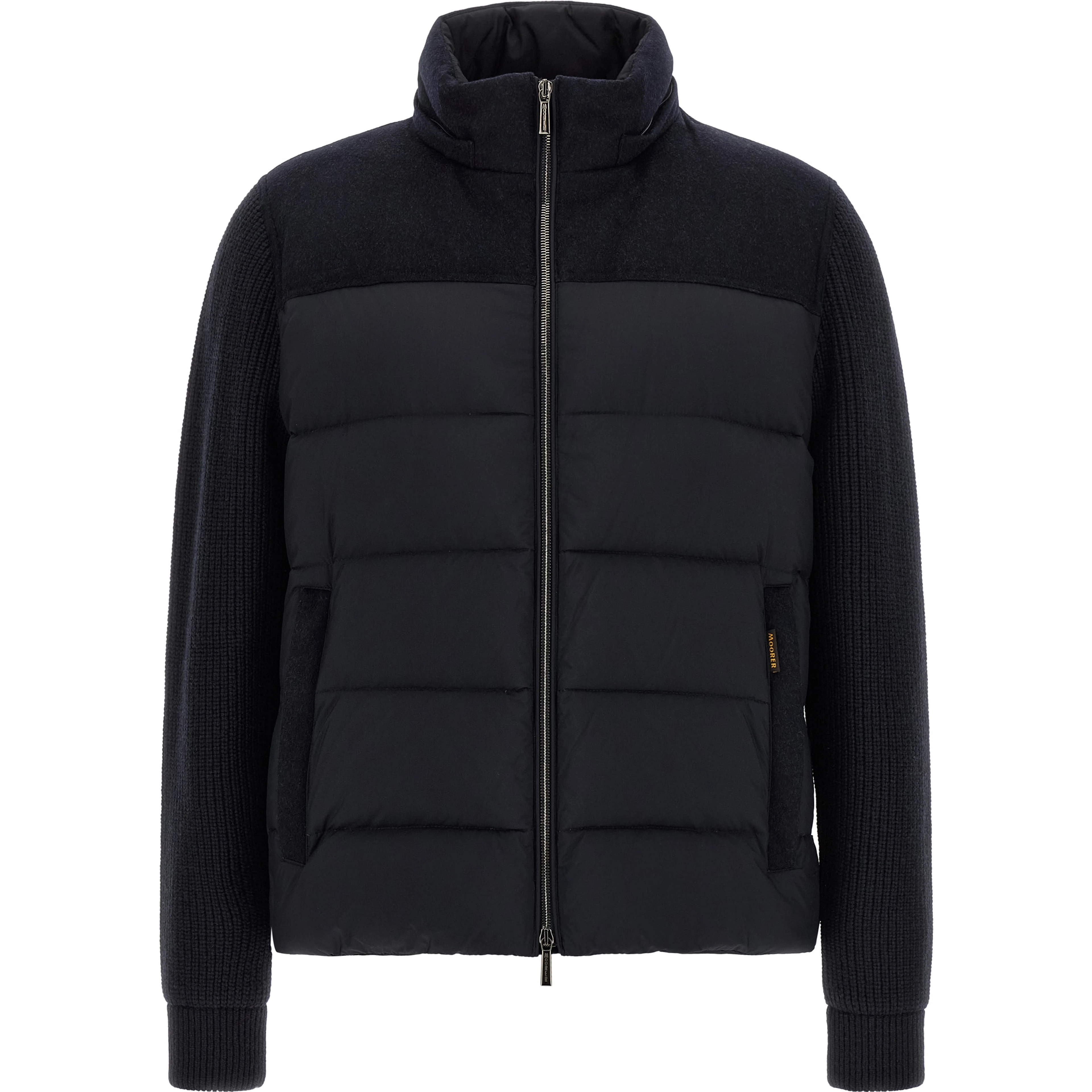 Blue Wool Full-Length Jacket
