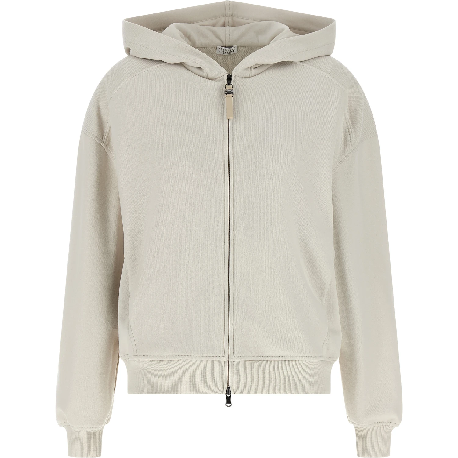 Beige Cotton Sweatshirt