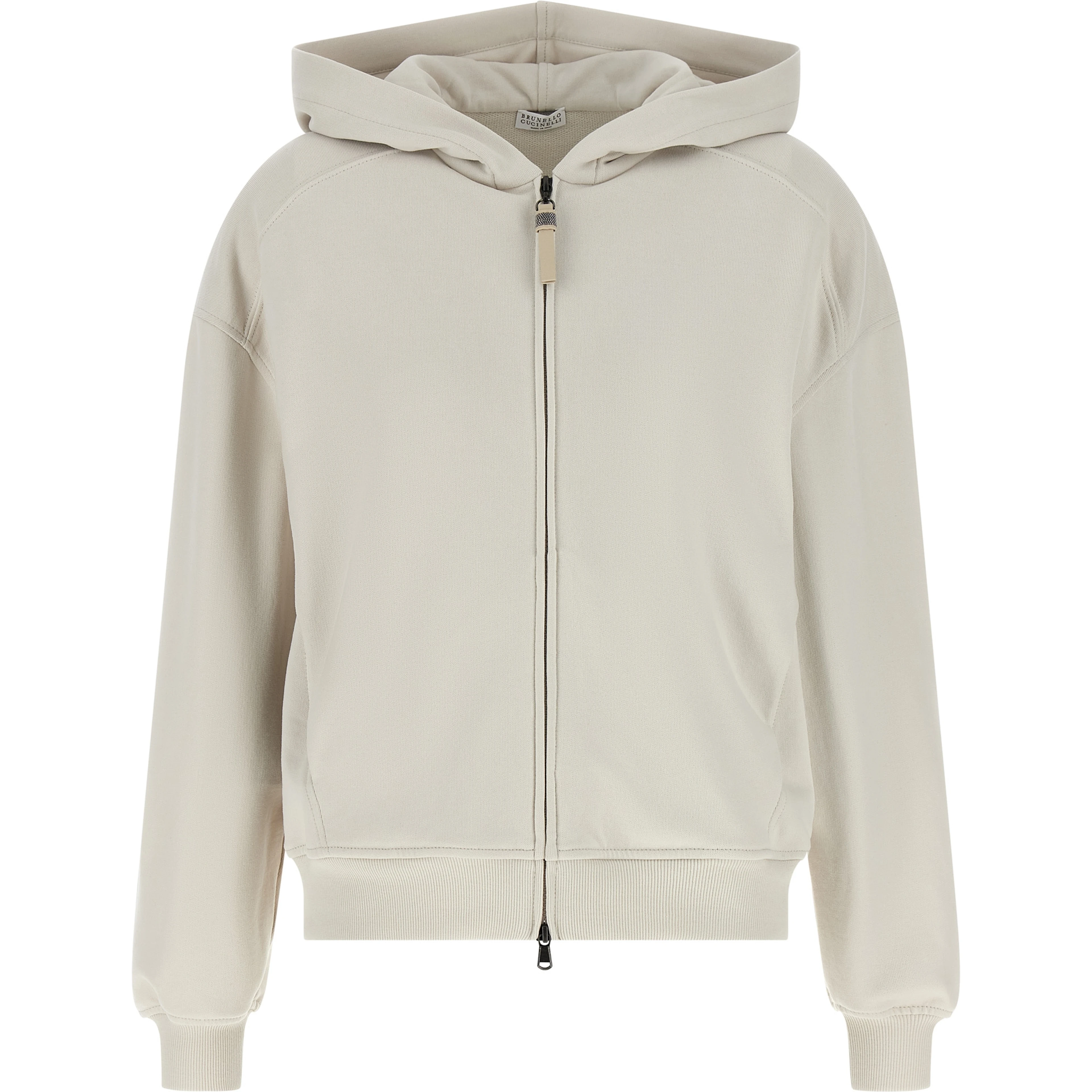Beige Cotton Sweatshirt