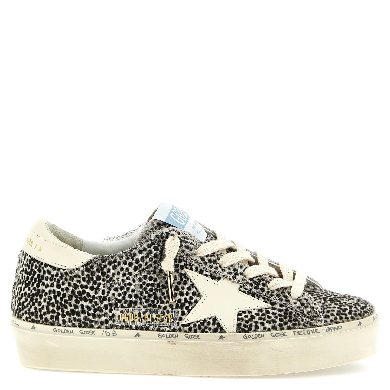 Bicolor Cowhide Sneakers