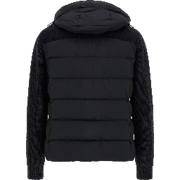 Blue Wool Full-Length Jacket