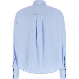 Blue Cotton Blouse