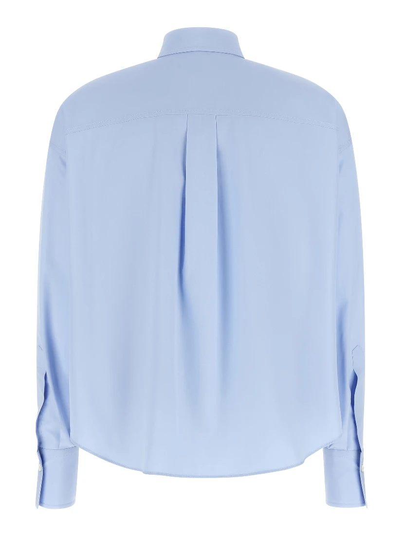 Blue Cotton Blouse