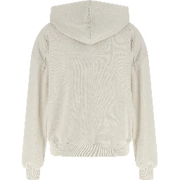 Beige Cotton Sweatshirt