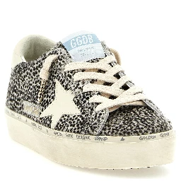 Bicolor Cowhide Sneakers