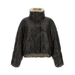 Brown Lamb Leather Leather Jacket