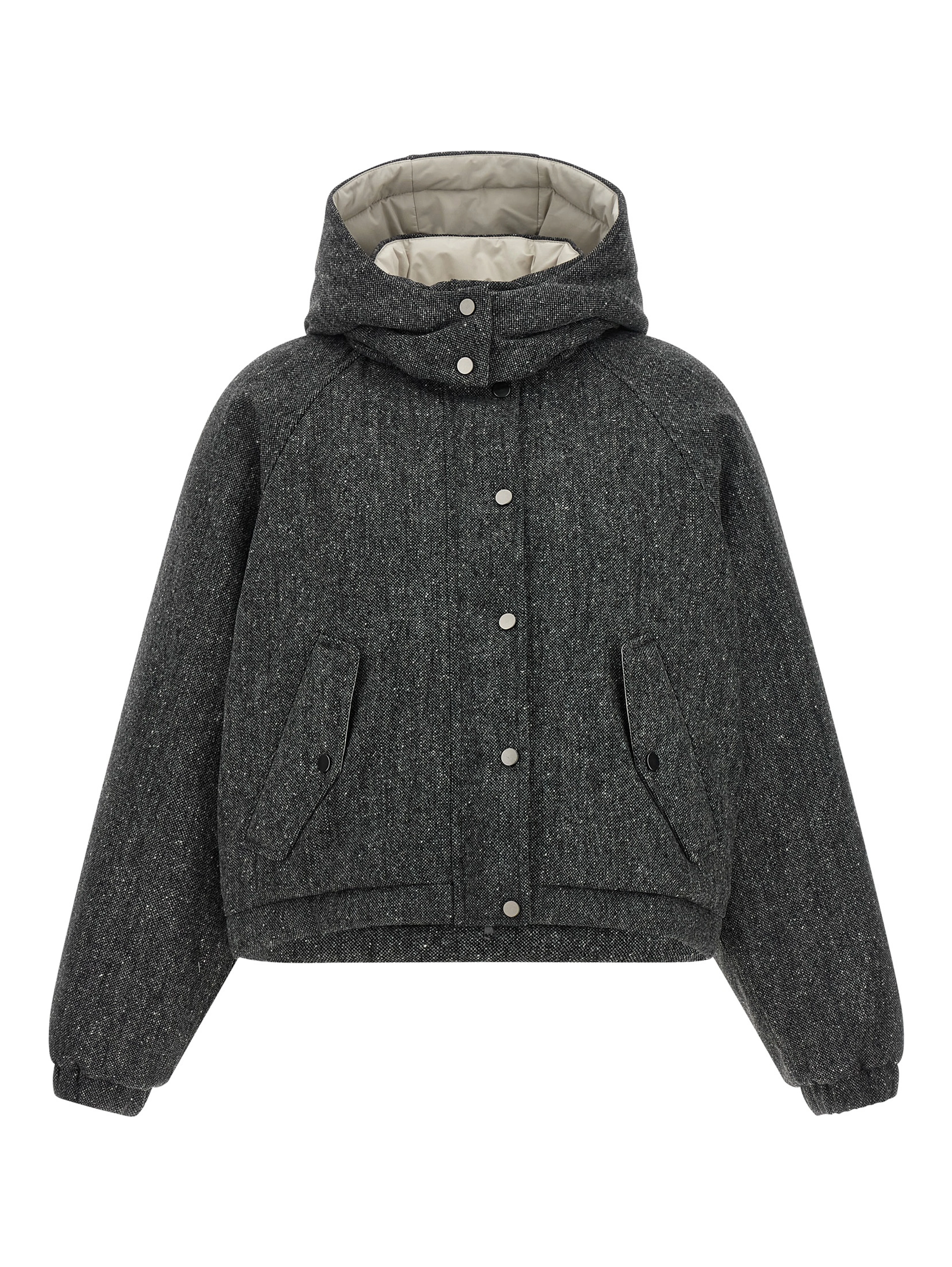 Gray Virgin Wool Jacket