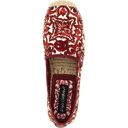 Multicolor Cotton Espadrilles