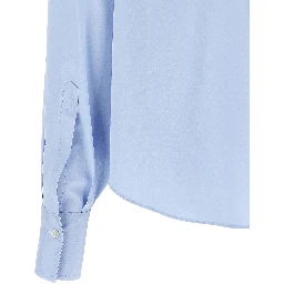 Blue Cotton Blouse