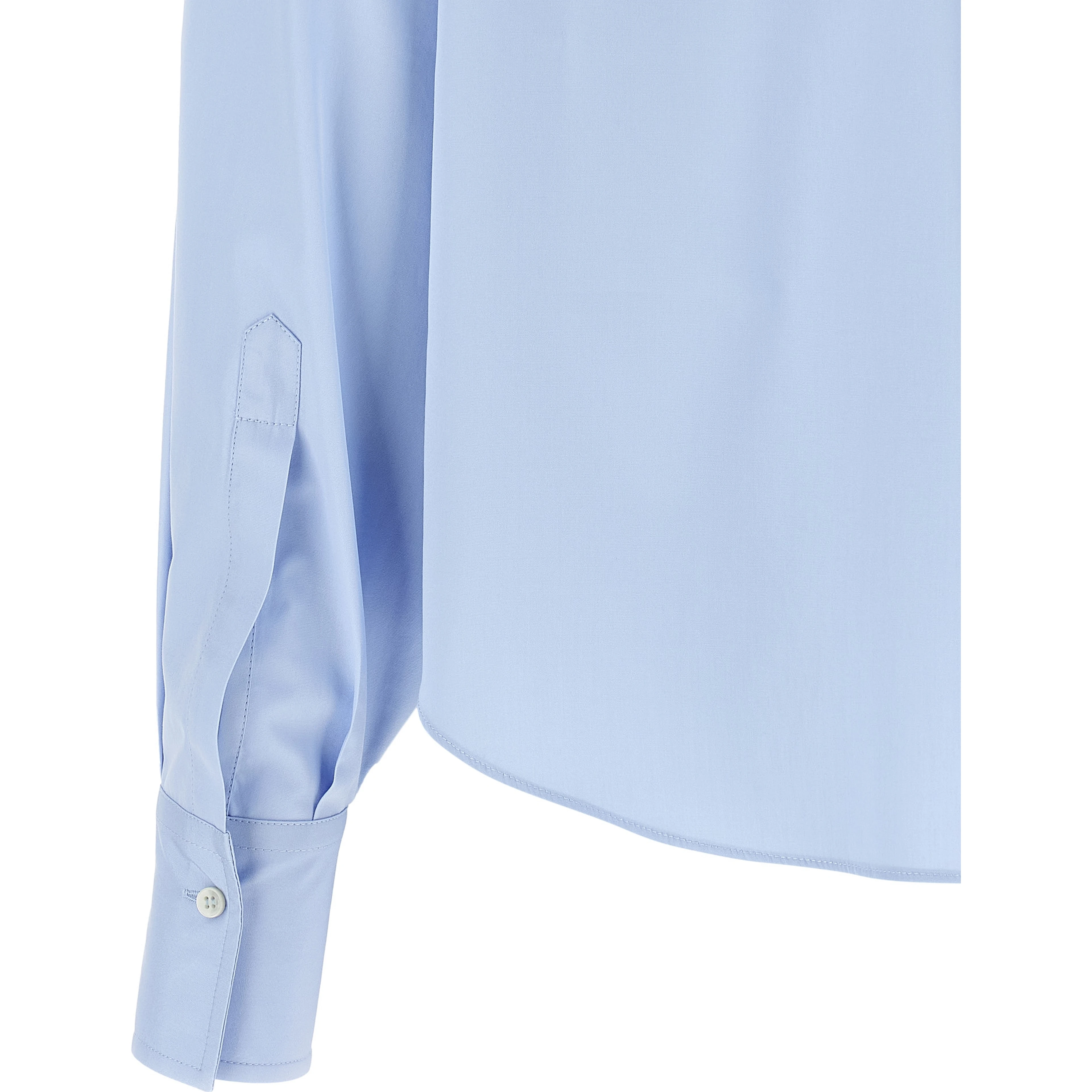Blue Cotton Blouse