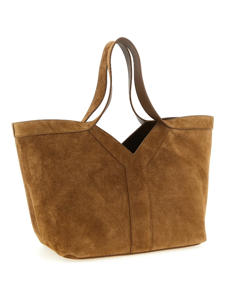 Brown Calfskin Tote Bag alternative