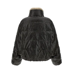 Brown Lamb Leather Leather Jacket