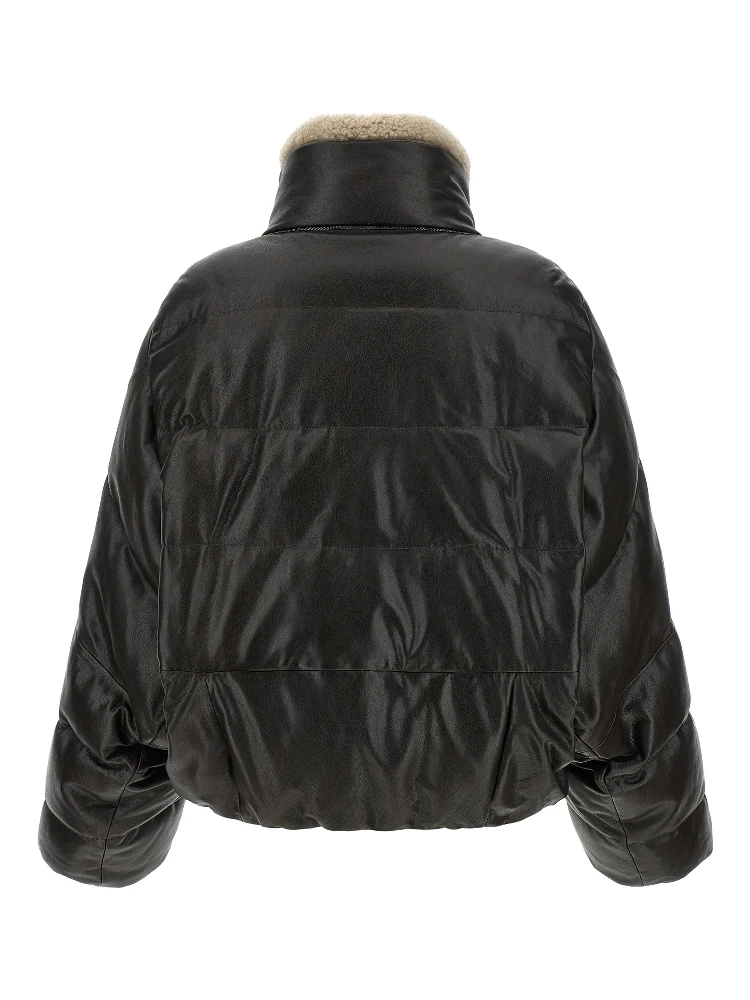 Brown Lamb Leather Leather Jacket alternative