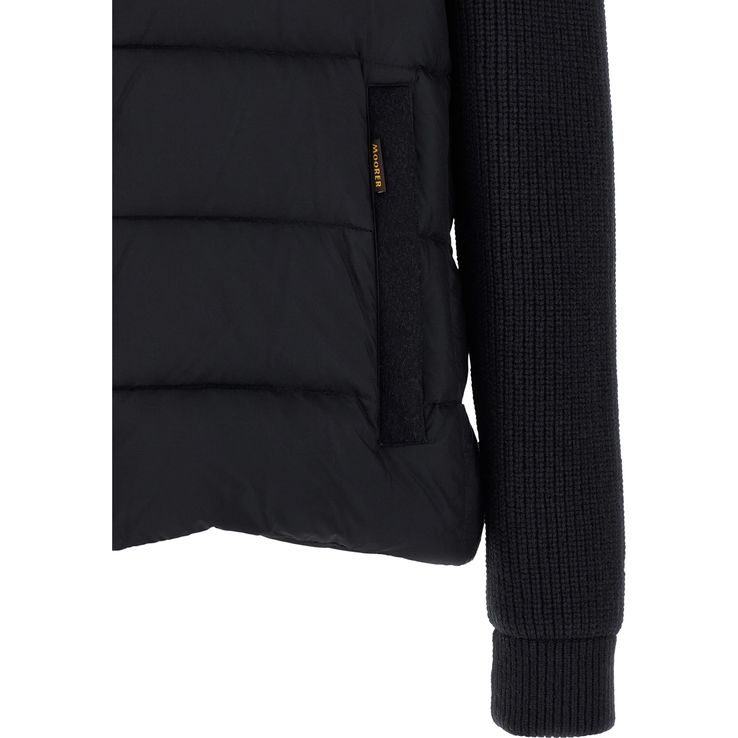 Blue Wool Full-Length Jacket