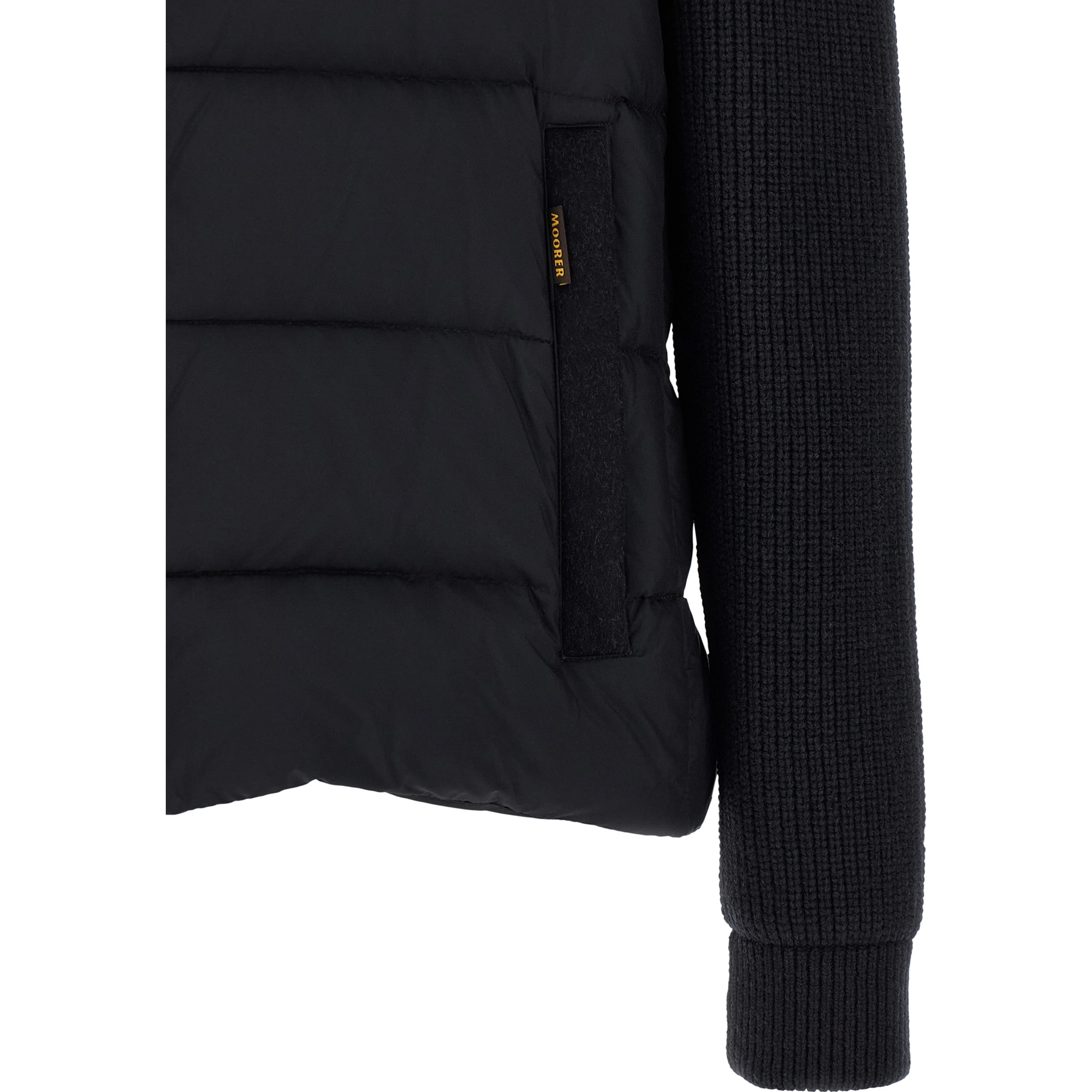 Blue Wool Full-Length Jacket
