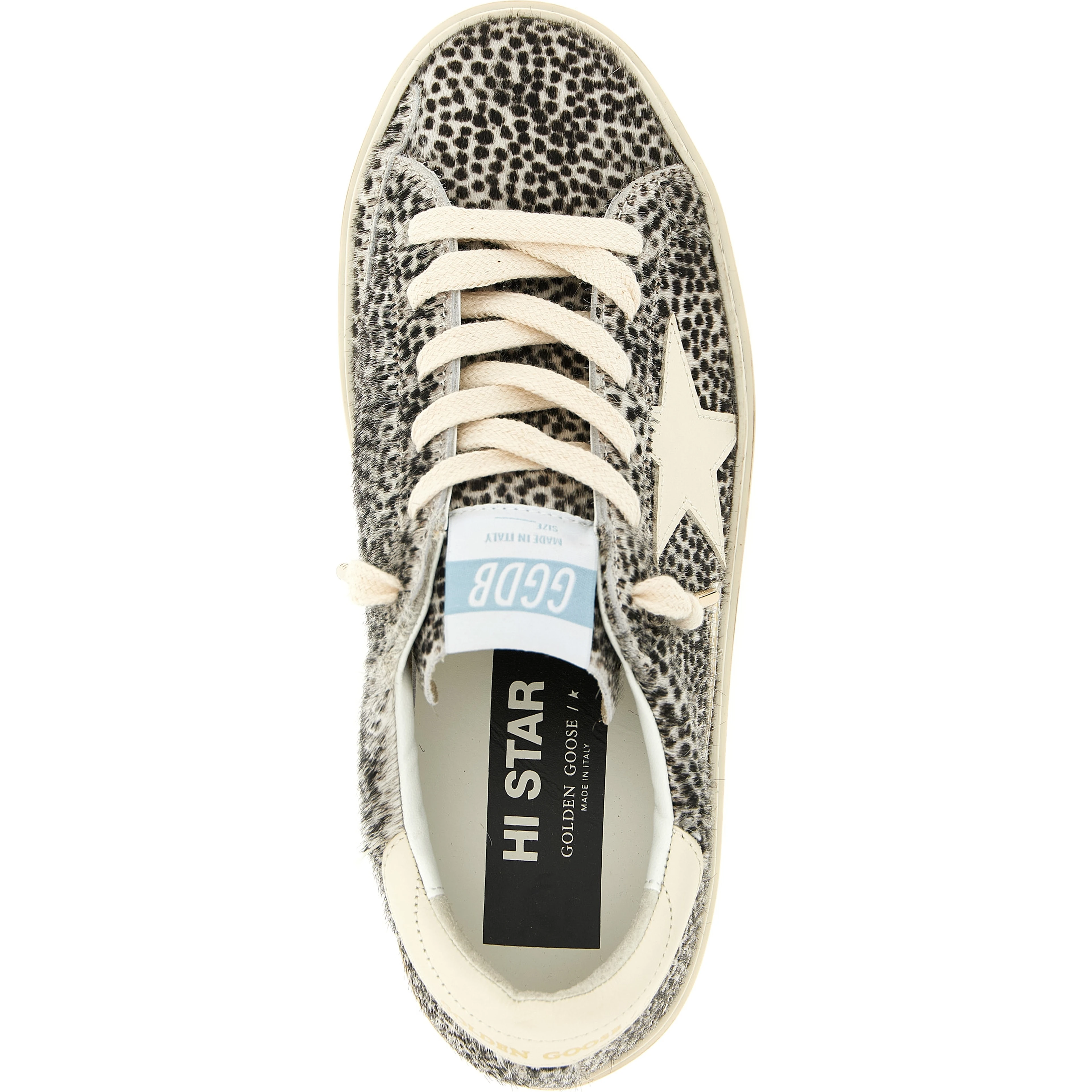 Bicolor Cowhide Sneakers