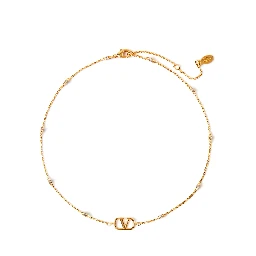 Gold Brass Necklace