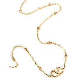 Gold Brass Necklace