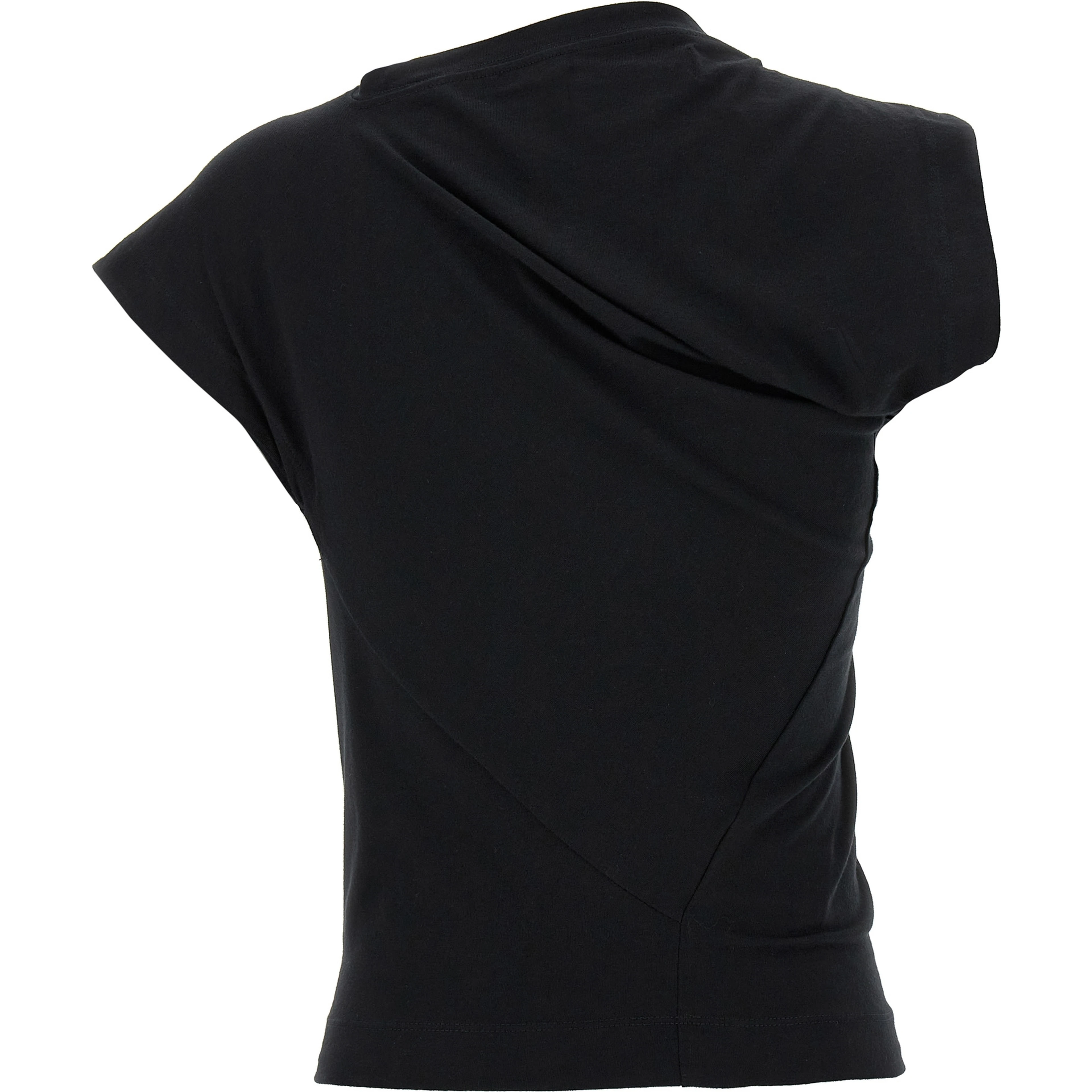 Black Cotton T-Shirt