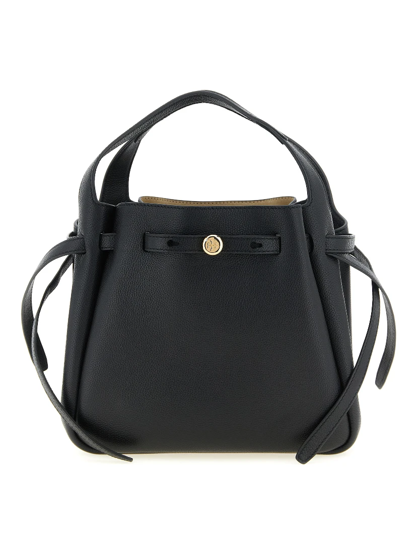 Black Cowhide Handbag