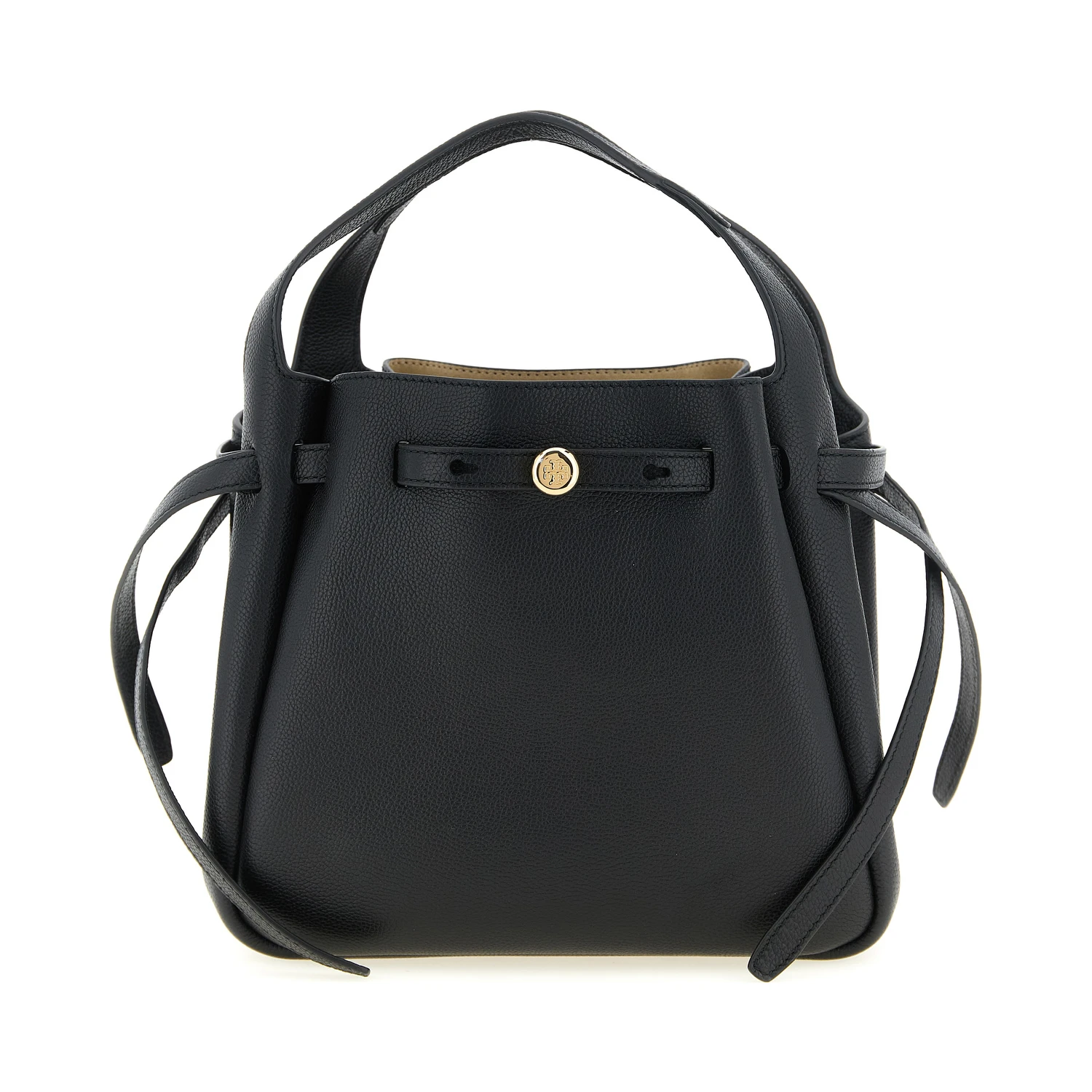 Black Cowhide Handbag