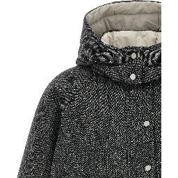 Gray Virgin Wool Jacket