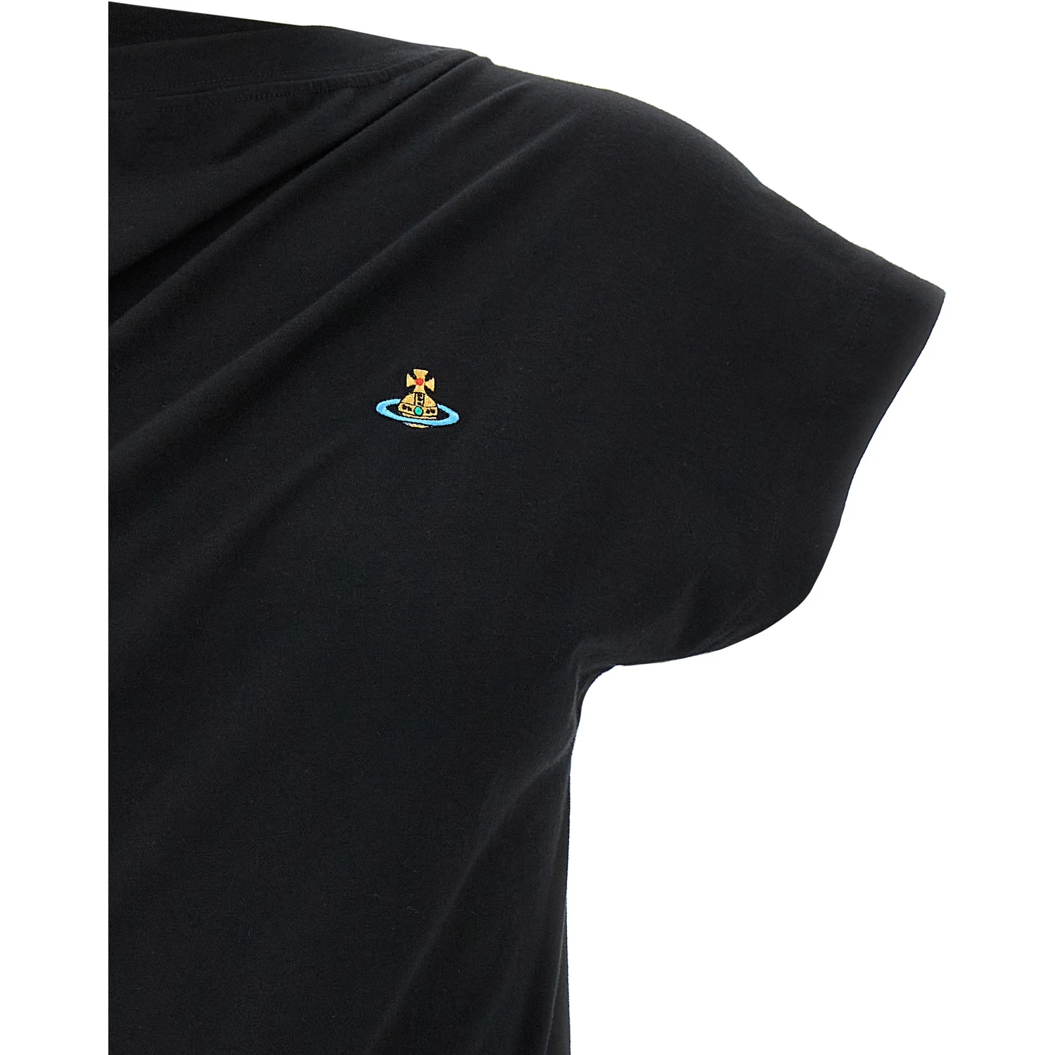 Black Cotton T-Shirt