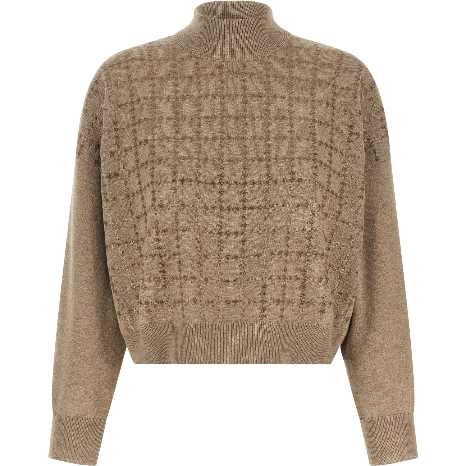 Beige Cashmere Cardigan