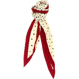 Bicolor Silk Scarf