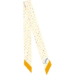 Multicolor Silk Foulard