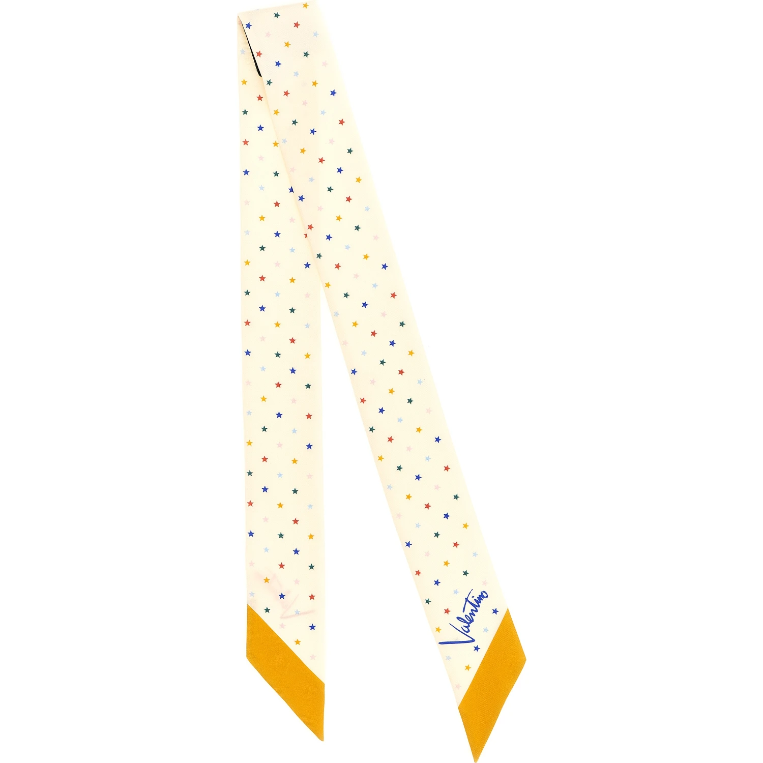 Multicolor Silk Foulard