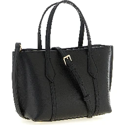 Black Cowhide Handbag
