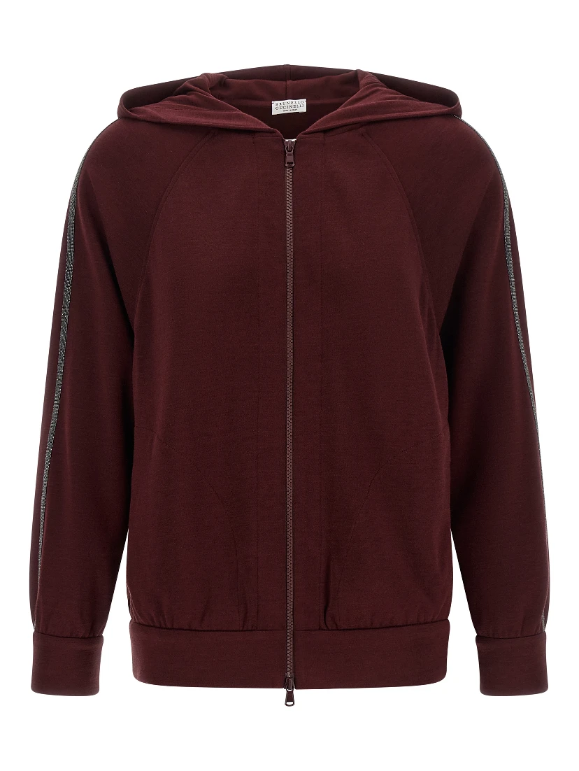 Bordeaux Cotton Sweatshirt