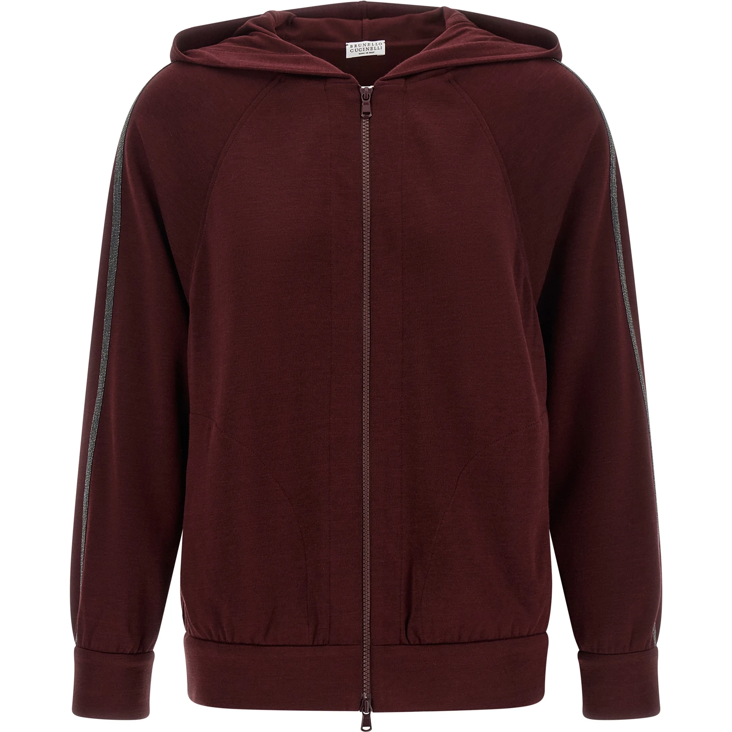 Bordeaux Cotton Sweatshirt