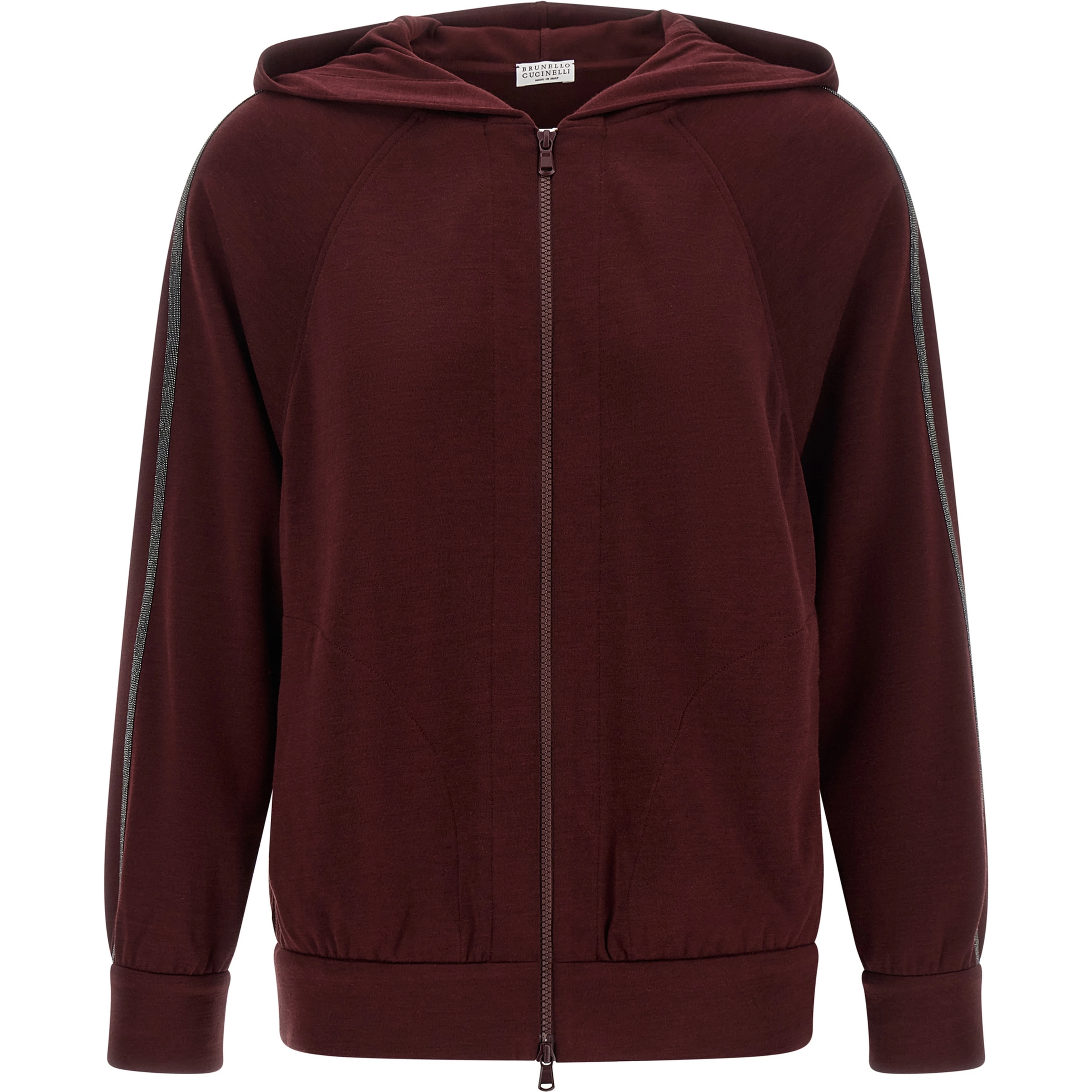 Bordeaux Cotton Sweatshirt