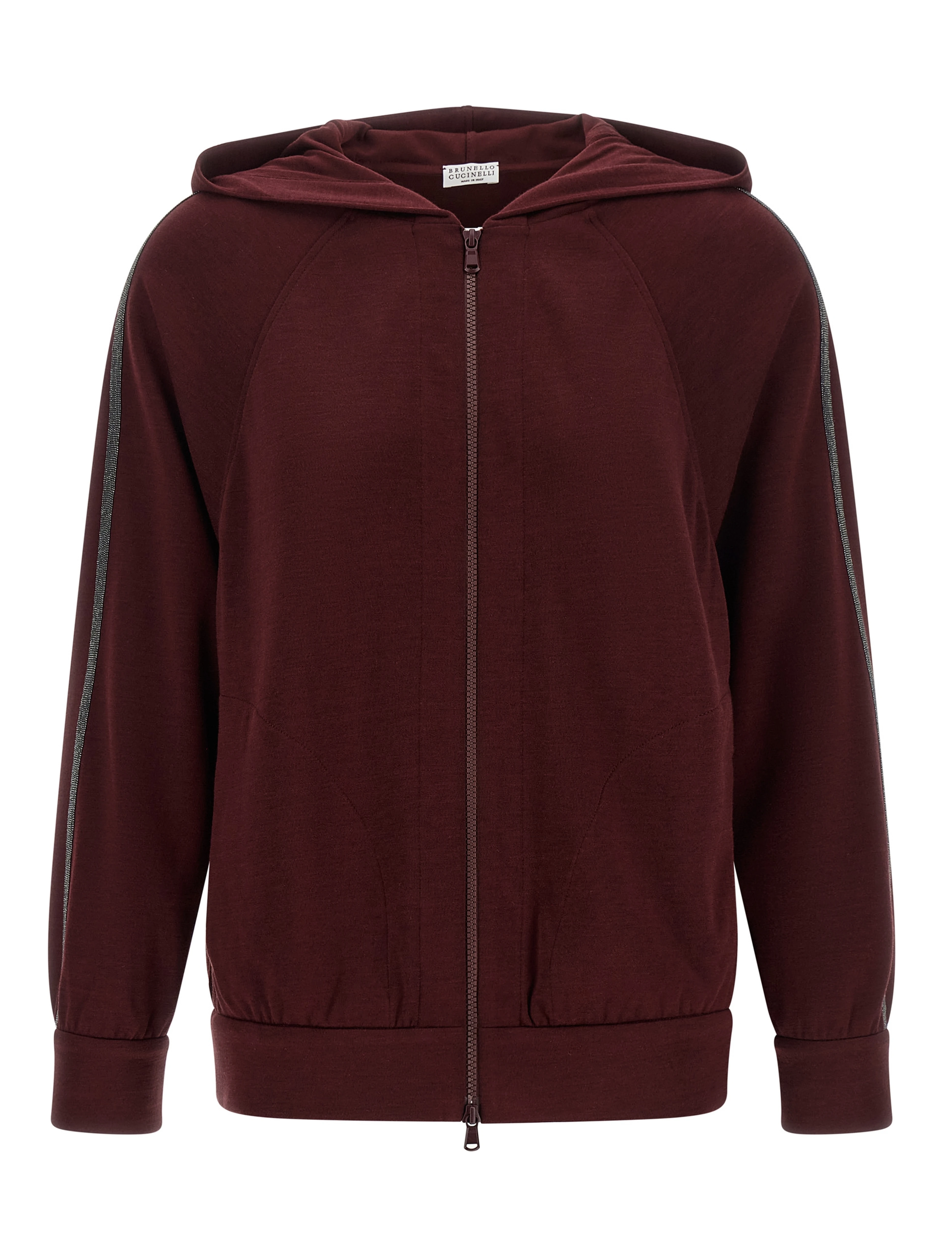 Bordeaux Cotton Sweatshirt
