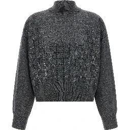 Gray Cashmere Cardigan