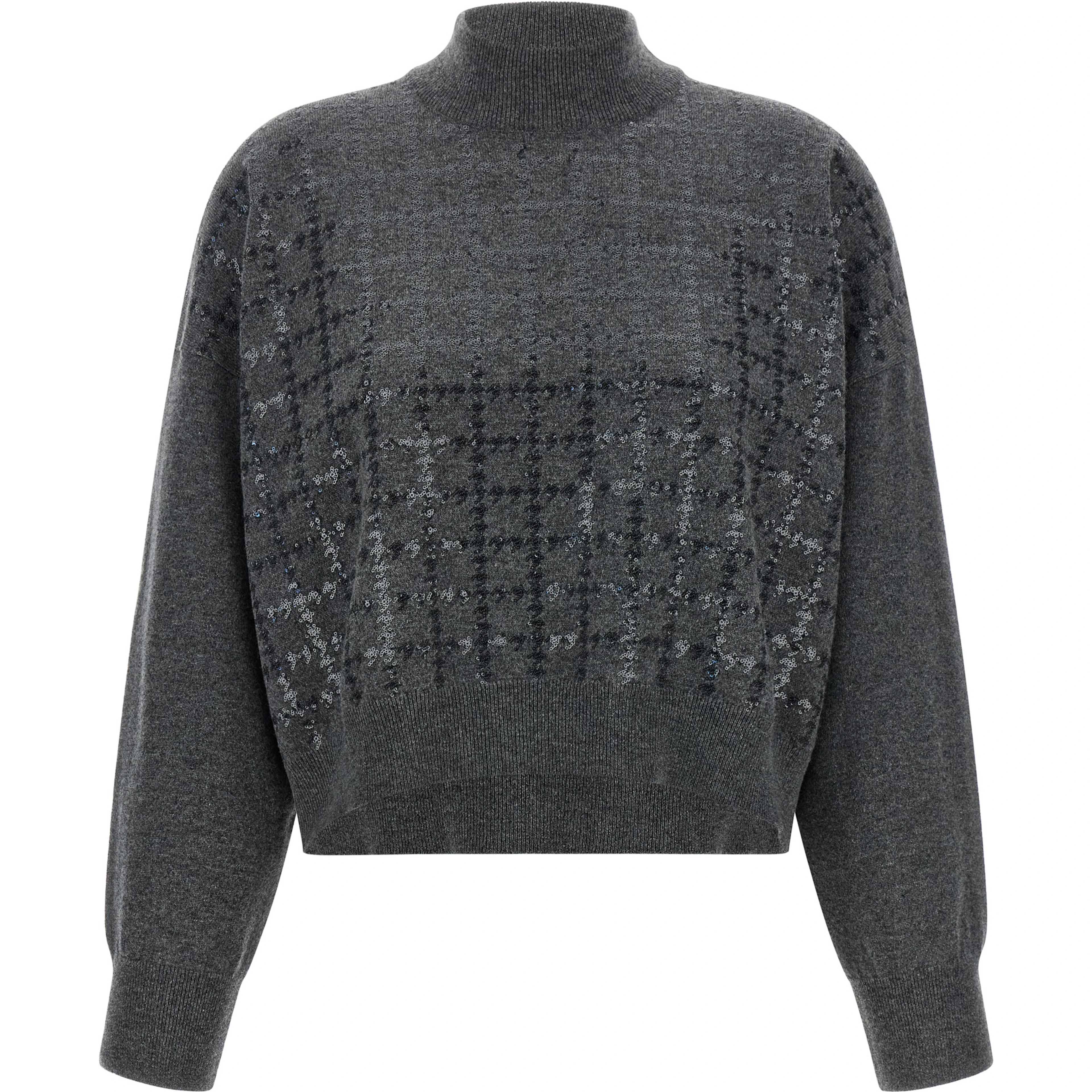 Gray Cashmere Cardigan