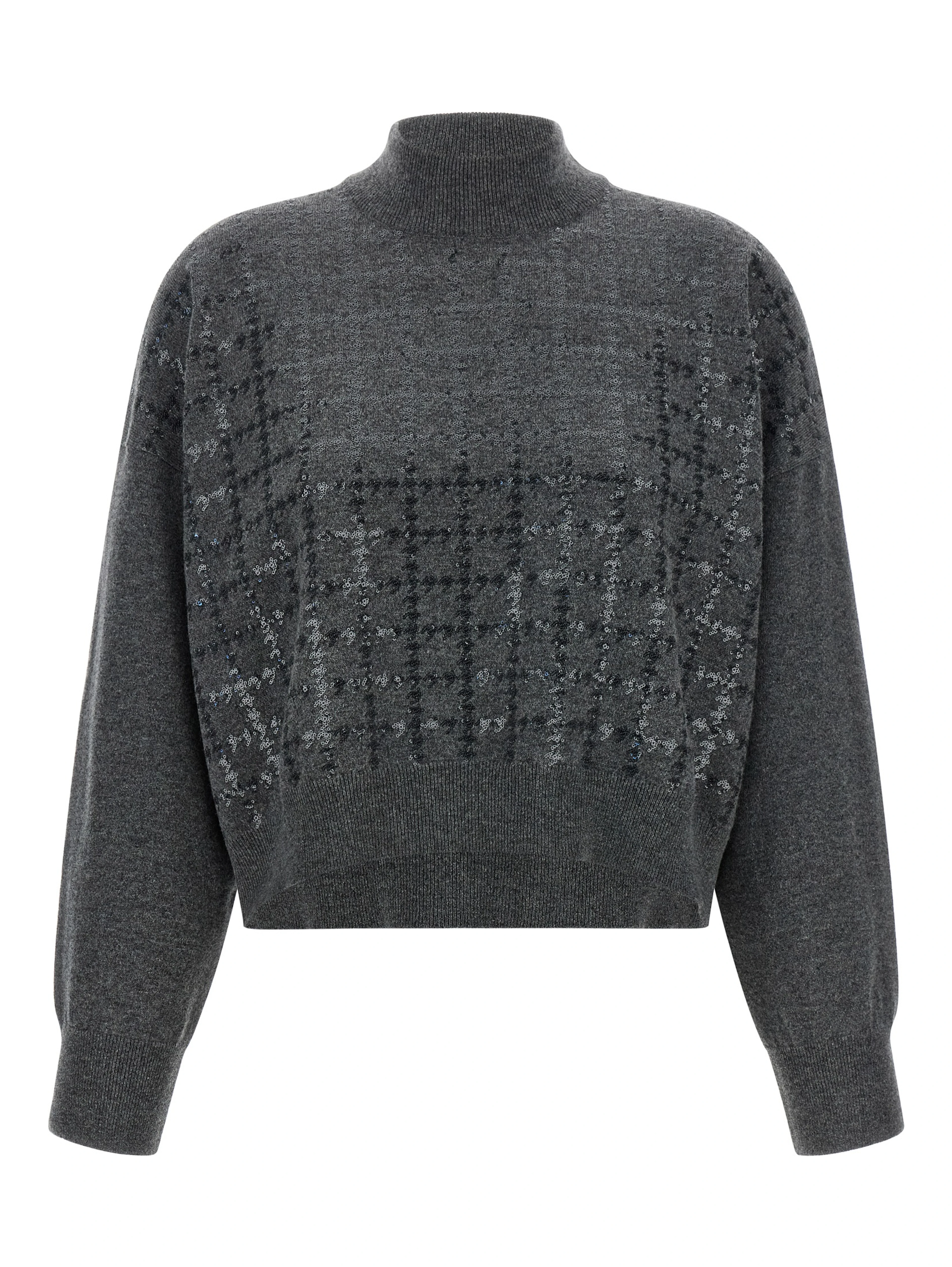 Gray Cashmere Cardigan